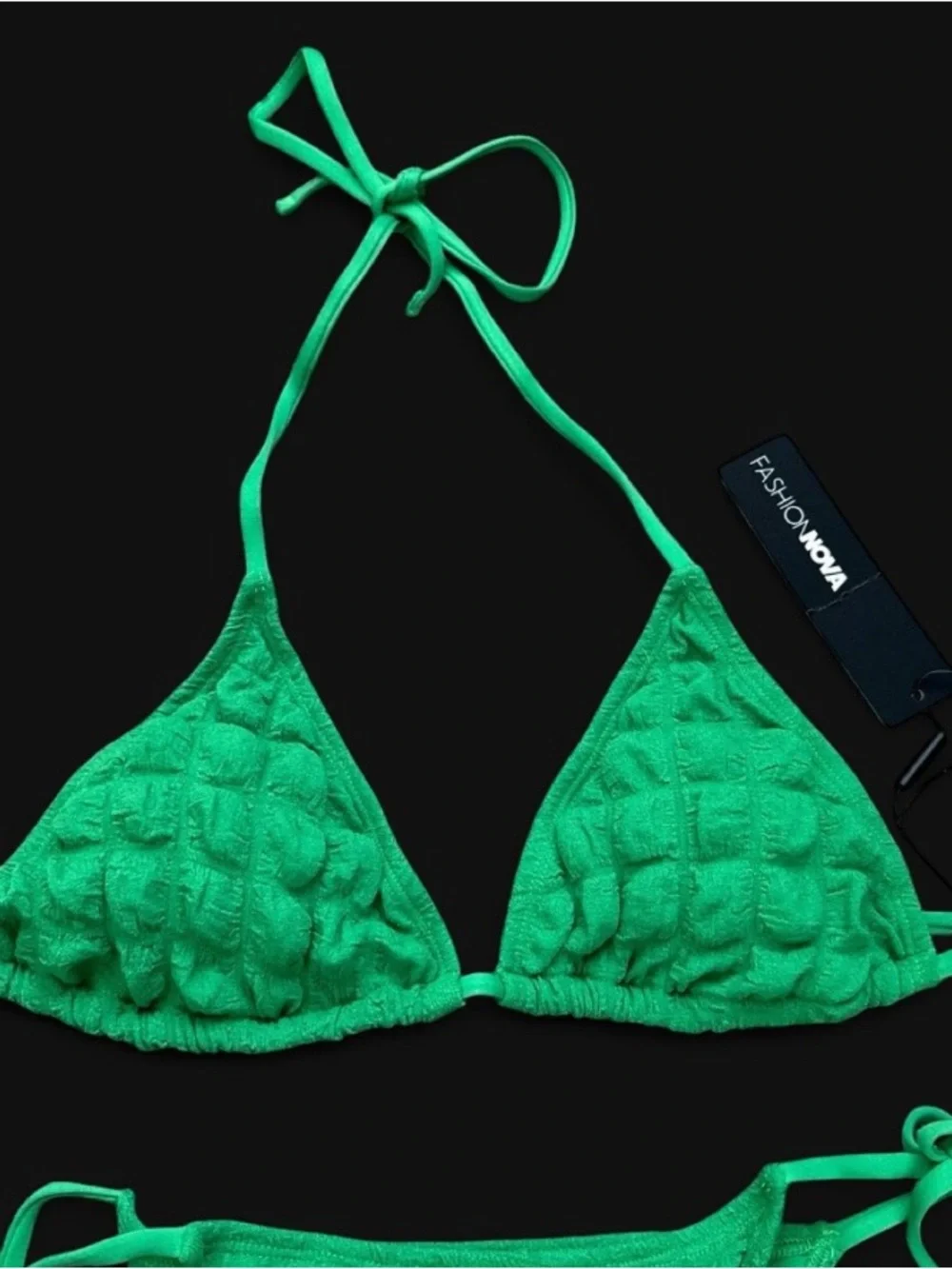 Fashion Nova vibrant green